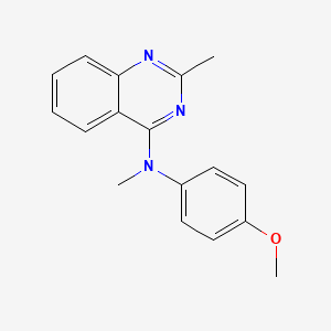 N-(4-Methoxyphenyl)-N,2-dimethylquinazolin-4-amine