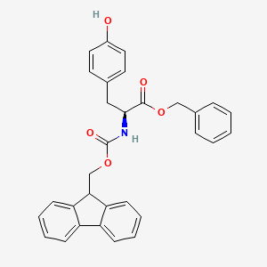 Benzyl (((9H-fluoren-9-yl)methoxy)carbonyl)-L-tyrosinate