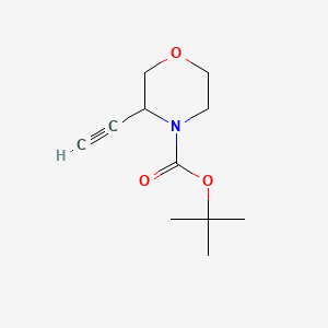 tert-Butyl 3-ethynylmorpholine-4-carboxylate