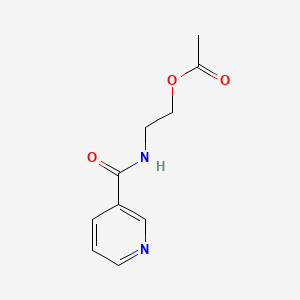 2-(Nicotinamido)ethyl Acetate