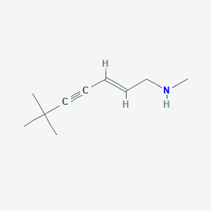 1-Chloro-6,6-dimethyl-2-heptene-4-yne