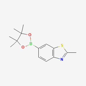 2-Methyl-6-(4,4,5,5-tetramethyl-1,3,2-dioxaborolan-2-yl)benzothiazole
