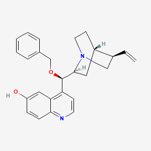 4-((1R)-(Benzyloxy)((1S,2S,5R)-5-vinylquinuclidin-2-yl)methyl)quinolin-6-ol