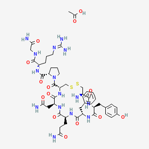 Vasopressin, 8-L-arginine-, monoacetate