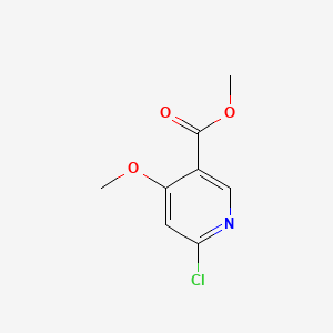 Methyl 6-chloro-4-methoxynicotinate, 97%