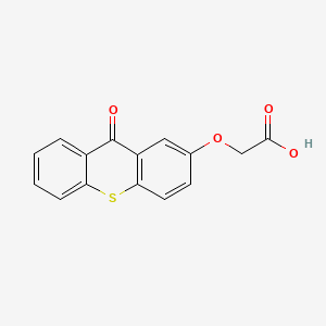 2-(9-Oxothioxanthen-2-yl)oxyacetic acid