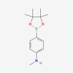 N-Methyl-4-(4,4,5,5-tetramethyl-1,3,2-dioxaborolan-2-yl)aniline
