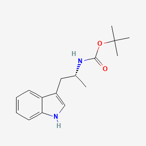 (R)-tert-Butyl (1-(1H-indol-3-yl)propan-2-yl)carbamate