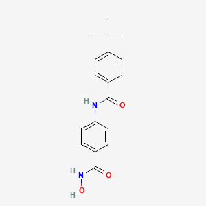 4-(tert-butyl)-N-(4-(hydroxycarbamoyl)phenyl)benzamide