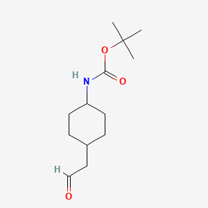 cis-4-(Boc-amino)cyclohexaneacetaldehyde, 97%