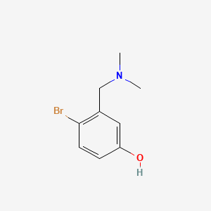 4‑Bromo‑3‑[(dimethylamino)methyl]phenol