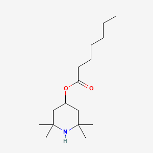 2,2,6,6-Tetramethylpiperidin-4-yl heptanoate