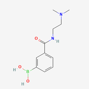 (3-((2-(Dimethylamino)ethyl)carbamoyl)phenyl)boronic acid
