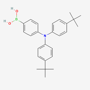 (4-(Bis(4-(tert-butyl)phenyl)amino)phenyl)boronic acid