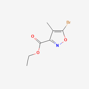 Ethyl 5-bromo-4-methylisoxazole-3-carboxylate