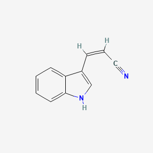(Z)-3-(1H-Indol-3-yl)acrylonitrile