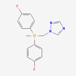 1-((Bis(4-fluorophenyl)(methyl)silyl)methyl)-1H-1,2,4-triazole