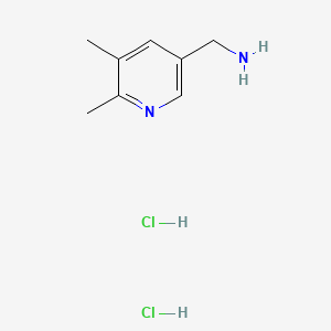 (5,6-Dimethylpyridin-3-yl)methanamine dihydrochloride