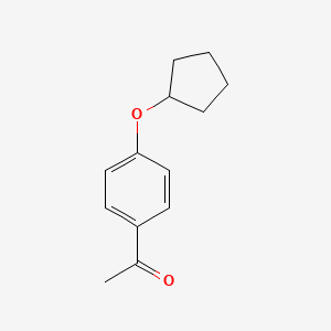 1-(4-(Cyclopentyloxy)phenyl)ethan-1-one