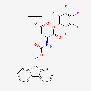 N-Fmoc-L-aspartic acid 4-tert-butyl ester pentafluorophenyl ester, 97%
