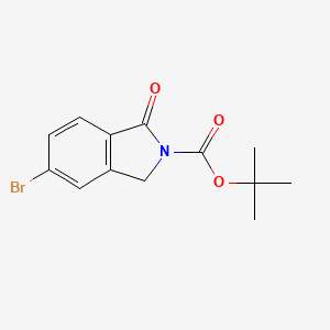 2-Boc-5-bromo-1-isoindolinone