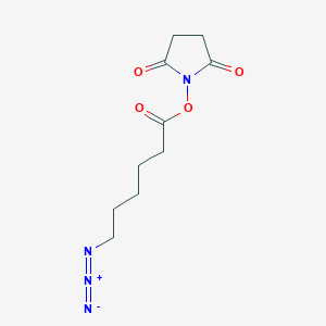 2,5-Dioxopyrrolidin-1-yl 6-Azidohexanoate