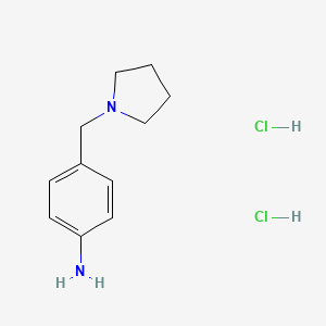 4-(1-Pyrrolidinylmethyl)-benzenamine dihydrochloride