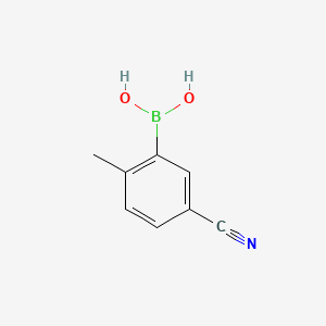 (5-Cyano-2-methylphenyl)boronic Acid(contains varying amounts of Anhydride)
