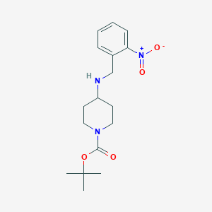 tert-Butyl 4-(2-nitrobenzylamino)piperidine-1-carboxylate