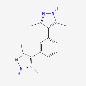 4，4′-(1，3-Phenylene)bis[3，5-dimethyl-1H-pyrazole]