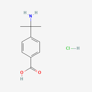 4-(2-Aminopropan-2-yl)benzoic acid (hydrochloride)