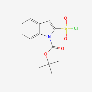 tert-butyl 2-(chlorosulfonyl)-1H-indole-1-carboxylate