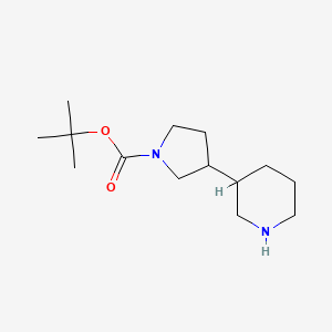 tert-Butyl 3-(piperidin-3-yl)pyrrolidine-1-carboxylate