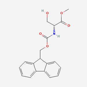 (R)-Methyl 2-((((9H-fluoren-9-yl)methoxy)carbonyl)amino)-3-hydroxypropanoate