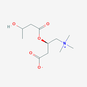 (3R)-3-((3-Hydroxybutanoyl)oxy)-4-(trimethylammonio)butanoate