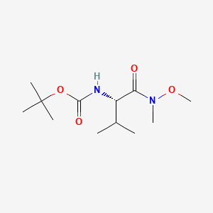 N-(tert-Butoxycarbonyl)-L-valine N'-methoxy-N'-methylamide, 97%