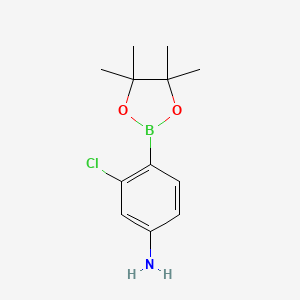 4-Amino-2-chlorophenylboronic acid pinacol ester, 97%