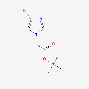 tert-Butyl 2-(4-bromo-1H-imidazol-1-yl)acetate