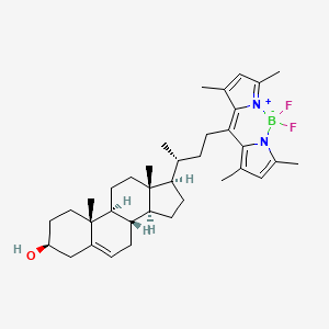 [(3β)-24-(3,5-Dimethyl-1H-pyrrol-2-yl-κN)-24-(3,5-dimethyl-2H-pyrrol-2-ylidene-κN)chol-5-en-3-olato]difluoroboron