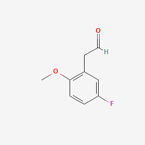 2-(5-Fluoro-2-methoxyphenyl)acetaldehyde