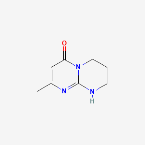 2-Methyl-6,7,8,9-tetrahydro-4H-pyrimido[1,2-a]pyrimidin-4-one