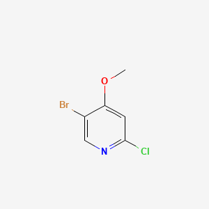 5-Bromo-2-chloro-4-methoxypyridine