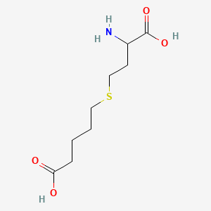 5-((3-Amino-3-carboxypropyl)thio)pentanoic acid