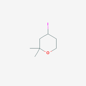 4-Iodo-2,2-dimethyltetrahydro-2H-pyran