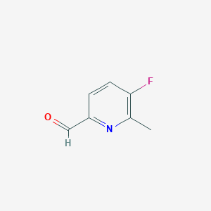 5-Fluoro-6-methylpicolinaldehyde