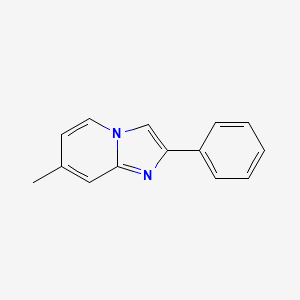 7-Methyl-2-phenylimidazo[1,2-a]pyridine