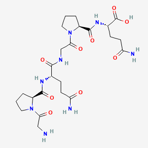 Glycyl-L-prolyl-L-glutaminylglycyl-L-prolyl-L-glutamine