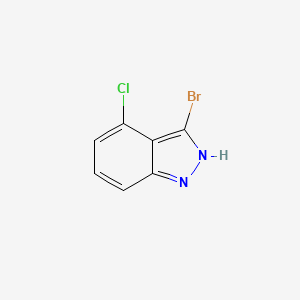 3-Bromo-4-chloro-1H-indazole