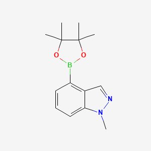 1-Methyl-1H-indazole-4-boronic acid pinacol ester, 97%