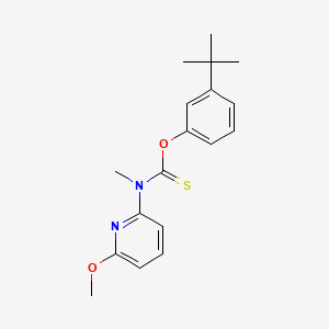 O-(3-(tert-Butyl)phenyl) (6-methoxypyridin-2-yl)(methyl)carbamothioate